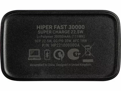 Портативный внешний аккумулятор FAST 30000 Black (P), фото 6