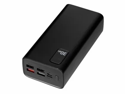 Портативный внешний аккумулятор FAST 30000 Black (P), фото 4