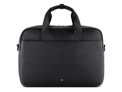 Портфель мужской BUGATTI РИКО | RICO, черный, полиуретан, 40 x 10 x 28,5 см, фото 2