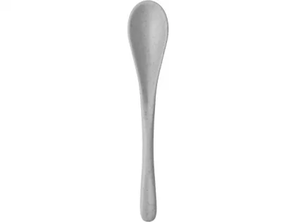 Пшеничная кружка Nina с ложкой, 300ml, серый Cool grey 7C, фото 4
