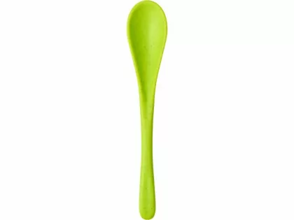 Пшеничная кружка Nina с ложкой, 300ml зеленое яблоко 375C, фото 4