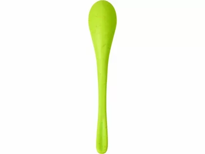 Пшеничная кружка Nina с ложкой, 300ml зеленое яблоко 375C, фото 5