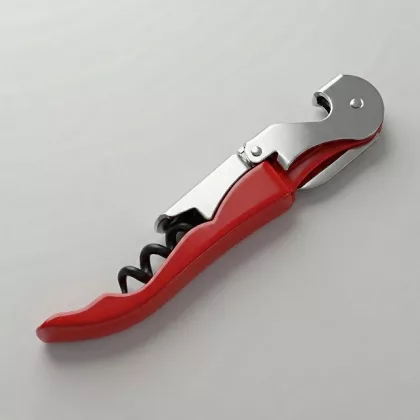 PULLTAPS BASIC FIRE RED/Нож сомелье Pulltap's Basic, красный, фото 1