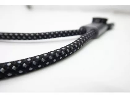 Ремешок-держатель для телефона с зарядным кабелем USB-C - USB-C «Lany Wristband Charge Eco», серый, фото 25