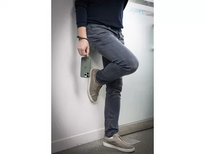 Ремешок-держатель для телефона с зарядным кабелем USB-C - USB-C «Lany Wristband Charge Eco», серый, фото 21