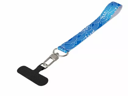 Ремувка под сублимацию с трендовым карабином и узким держателем для телефона из ПЭ, фото 1