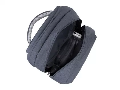 RIVACASE 7567 dark grey рюкзак для ноутубука 17.3", фото 13
