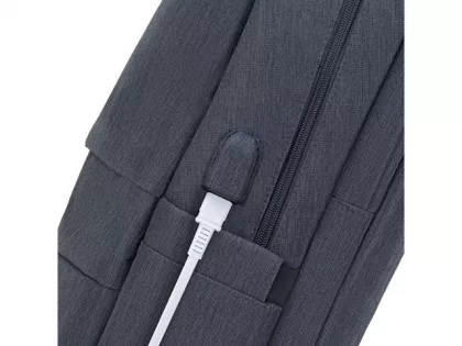 RIVACASE 7567 dark grey рюкзак для ноутубука 17.3", фото 16