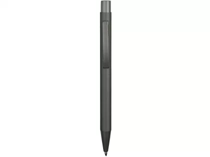 Ручка металлическая soft touch шариковая «Tender», серый, фото 3