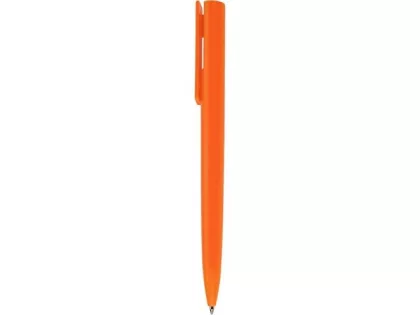 Ручка пластиковая шариковая "Taper Solid", матовый оранжевый, фото 4