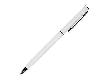 Ручка шариковая автоматическая BrunoVisconti® "PALERMO" цвет корпуса белый, soft-touch, 0.7 мм