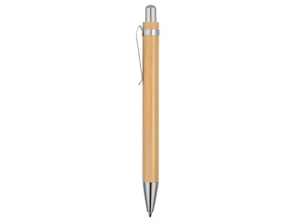 Ручка шариковая "Bamboo", бамбуковый корпус., фото 4