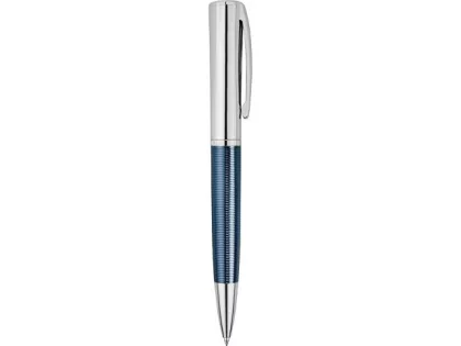 Ручка шариковая Cerruti 1881 модель «Conquest Blue» в футляре, фото 3