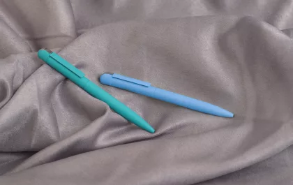 Ручка шариковая "Jupiter", покрытие soft touch, бирюзовый, фото 3