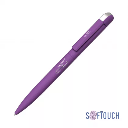 Ручка шариковая "Jupiter", покрытие soft touch, фиолетовый