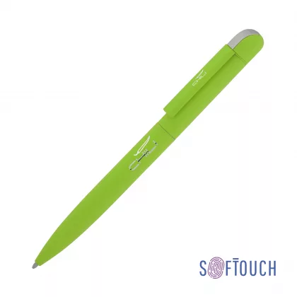 Ручка шариковая "Jupiter", покрытие soft touch, зеленое яблоко