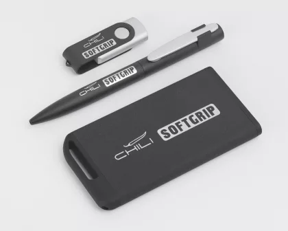 Ручка шариковая "Lip SOFTGRIP", черный с синим, фото 4
