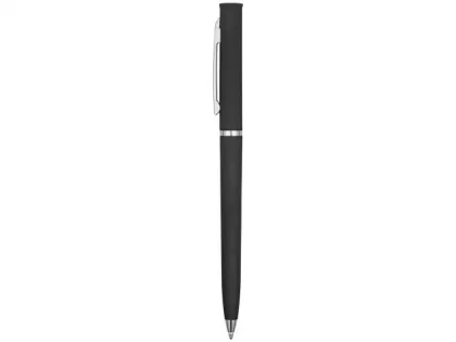 Ручка шариковая "Navi" soft-touch, черный, фото 4