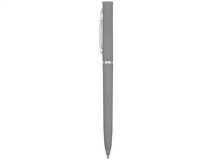 Ручка шариковая "Navi" soft-touch, серый, фото 4
