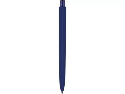 Ручка шариковая Prodir DS8 PRR "софт-тач", синий, фото 4