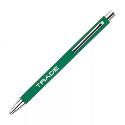 Ручка шариковая "Trade", покрытие soft touch, темно-зеленый, фото 6