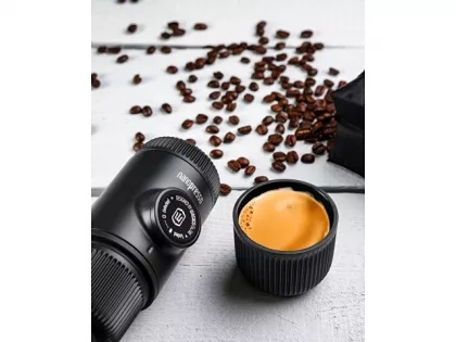 Ручная мини-кофемашина (WACACO Nanopresso) WCCN80 (Ручная мини-кофемашина цвет черный), фото 2