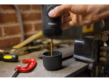 Ручная мини-кофемашина (WACACO Nanopresso) WCCN80 (Ручная мини-кофемашина цвет черный), фото 5
