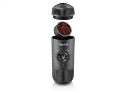 Ручная мини-кофемашина (WACACO Nanopresso) WCCN80 (Ручная мини-кофемашина цвет черный), фото 6