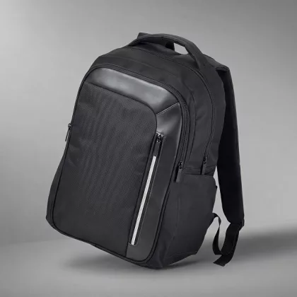Рюкзак Ravy для ноутбука 15.6" с защитой RFID, черный, фото 1