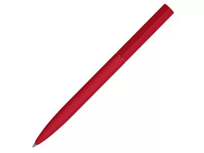 Шариковая металлическая ручка "Minimalist" софт-тач, красный