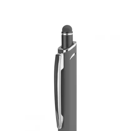 Шариковая ручка Куаттро (Quattro), серая, фото 4