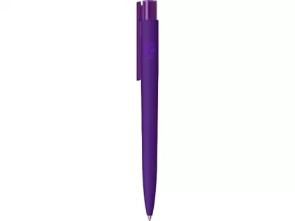 Шариковая ручка "RECYCLED PET PEN PRO K transparent GUM" soft-touch, фиолетовый, фото 3