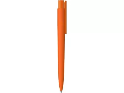 Шариковая ручка "RECYCLED PET PEN PRO K transparent GUM" soft-touch, оранжевый, фото 2