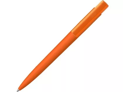 Шариковая ручка "RECYCLED PET PEN PRO K transparent GUM" soft-touch, оранжевый