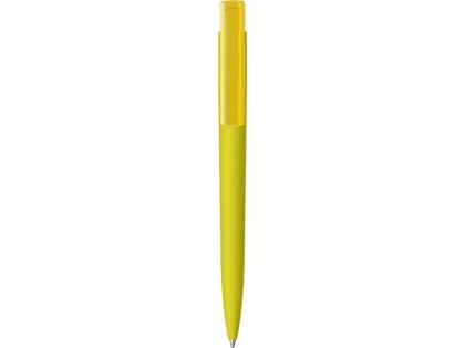 Шариковая ручка "RECYCLED PET PEN PRO K transparent GUM" soft-touch, желтый, фото 2