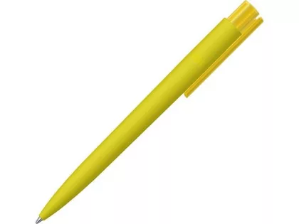 Шариковая ручка "RECYCLED PET PEN PRO K transparent GUM" soft-touch, желтый
