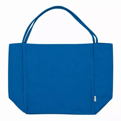Шоппер-оверсайз Grossbag из переработанного хлопка 340 г, синий, фото 7