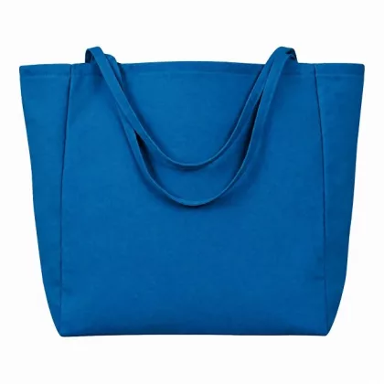 Шоппер-оверсайз Grossbag из переработанного хлопка 340 г, синий, фото 3