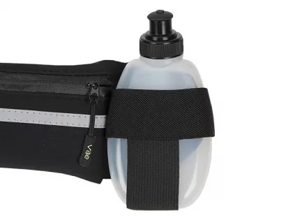 Спортивная сумка для бега с бутылкой 270ml "Marathon", черный, фото 6
