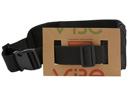 Спортивная сумка для бега с бутылкой 270ml "Marathon", черный, фото 13
