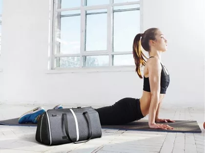 Спортивная сумка FlexPack Gym, серый, фото 16