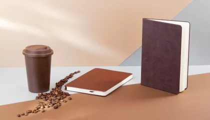 Стакан "Natural coffee" 450 мл, коричневый, фото 6