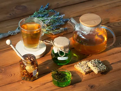 Стеклянный заварочный чайник Sencha с бамбуковой крышкой, фото 7