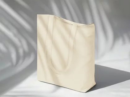 Сумка для шопинга Carryme 140 хлопковая, 140 г/м2, натуральный