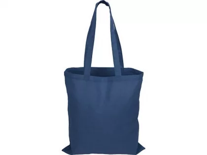 Сумка для шопинга Carryme 140 хлопковая, 140 г/м2, нейви, фото 4