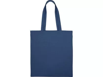 Сумка для шопинга Carryme 140 хлопковая, 140 г/м2, нейви, фото 5