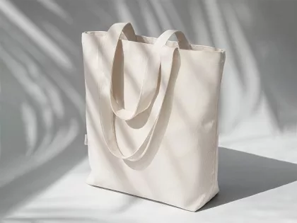 Сумка для шоппинга Cotton из переработанного хлопка 280 г, натуральный