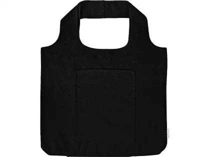 Сумка-шоппер Vest из хлопка 340 г/м2, черный, фото 4