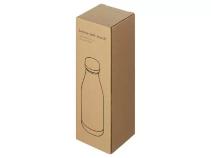 Термобутылка Актив Soft Touch, 500мл, индиго, фото 3