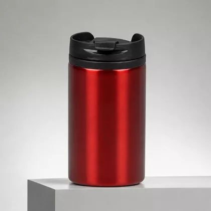 Термокружка "Jar" 250 мл, красный (P)